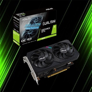 کارت گرافیک ایسوس مدل DUAL-GTX1650-O4GD6-MINI 4GB