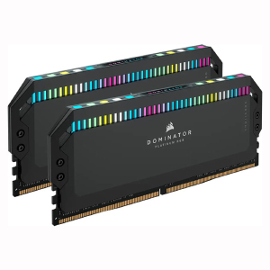 رم دسکتاپ DDR5 دو کاناله 5200 مگاهرتز CL40 کورسیر مدل Dominator Platinum RGB ظرفیت 32 گیگابایت